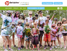 Tablet Screenshot of myschoolcolorrun.com